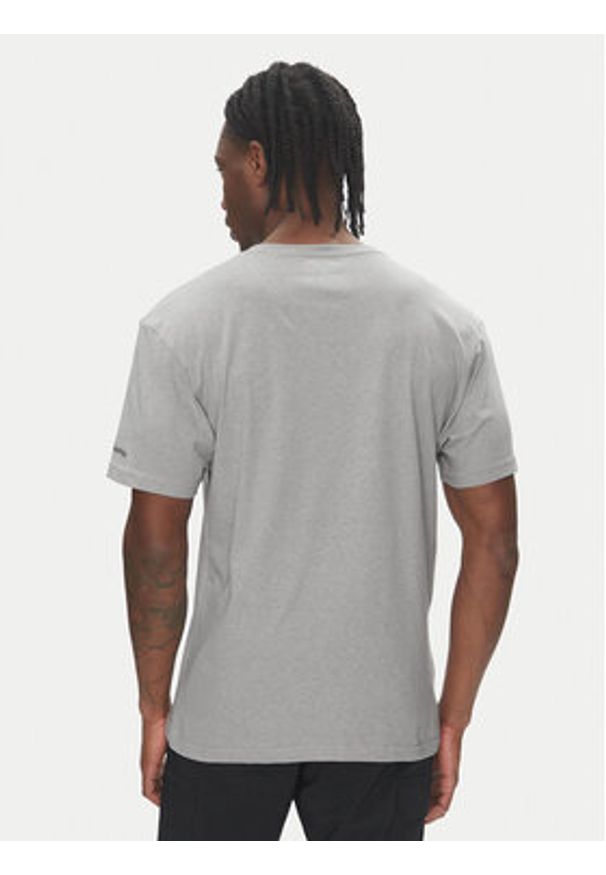 columbia - Columbia T-Shirt CSC Basic Logo EM2180 Szary Regular Fit. Kolor: szary. Materiał: bawełna