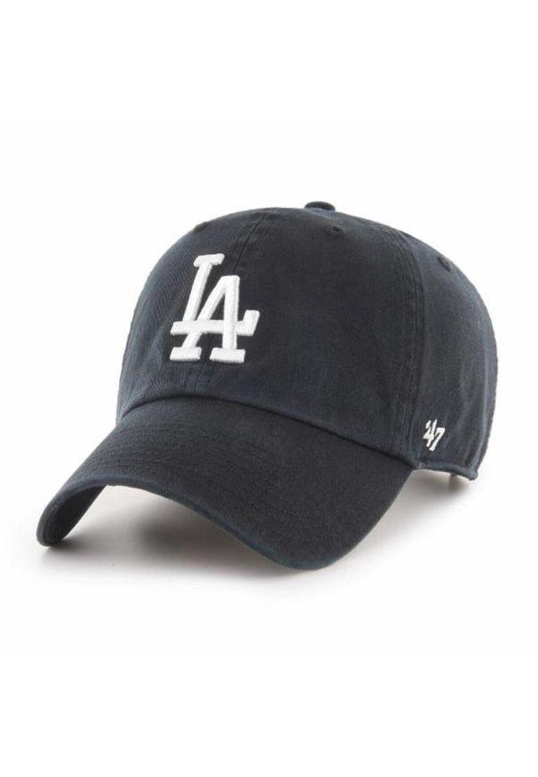 Czapka z daszkiem 47 Brand MLB Los Angeles Dodgers Clean Up Black B-RGW12GWS-BKJ. Kolor: czarny. Styl: sportowy