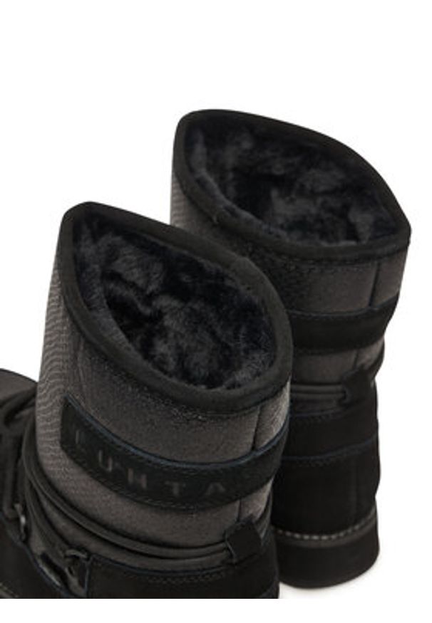 LUHTA - Luhta Śniegowce Nauttiva 75580 400 L Czarny. Kolor: czarny. Materiał: skóra