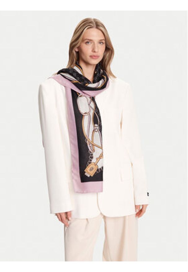 Liu Jo Szal 2F5079 T0300 Czarny. Kolor: czarny. Materiał: poliester