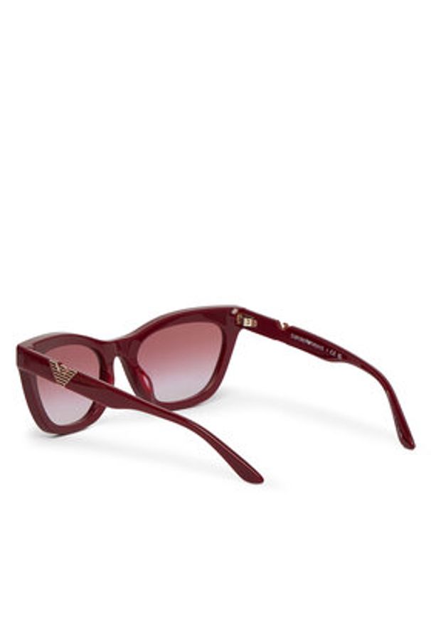 Emporio Armani Okulary przeciwsłoneczne 0EA4259U 63238H Brązowy. Kolor: brązowy