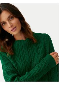 Tatuum Sweter Wenwena T2320.091 Zielony Oversize. Kolor: zielony. Materiał: wiskoza