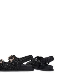 Patrizia Pepe Sandały PPJ383.31 Czarny. Kolor: czarny. Materiał: skóra #5