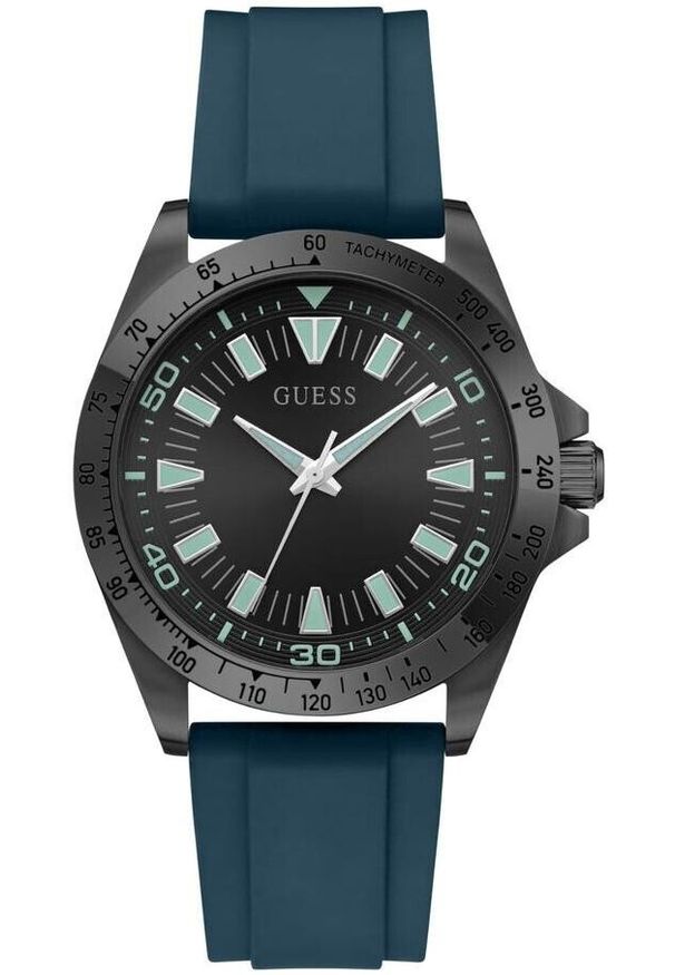 Zegarek Guess Zegarek męski Guess GW1065G3 zielony. Kolor: zielony