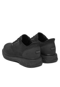 skechers - Skechers Półbuty Lockett 205307 BBK Czarny. Kolor: czarny. Materiał: skóra #3