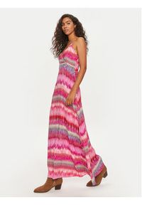 only - ONLY Sukienka letnia Nova 15317840 Różowy Regular Fit. Kolor: różowy. Materiał: wiskoza. Sezon: lato #5