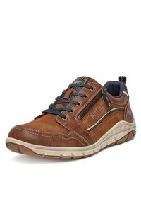 Mustang Sneakersy 4160-302 Brązowy. Kolor: brązowy. Materiał: skóra