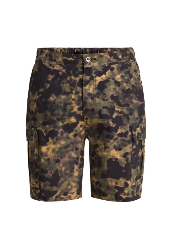 Quiksilver - Spodenki hybrydowe dla Mężczyzn HALF 19" Brązowy. Kolor: brązowy. Materiał: poliester, elastan, tkanina. Długość: krótkie. Sezon: lato
