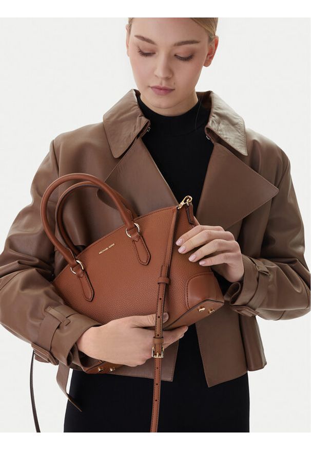 MICHAEL Michael Kors Torebka 30R6G1WS8V Brązowy. Kolor: brązowy. Materiał: skórzane