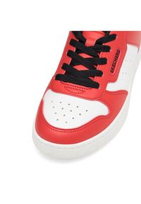 skechers - Skechers Sneakersy 405639L RDW Biały. Kolor: biały. Materiał: skóra #6