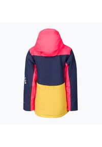 columbia - Kurtka narciarska dziecięca Columbia Rosie Run Insulated. Kolor: żółty, wielokolorowy, czerwony. Sport: bieganie, narciarstwo