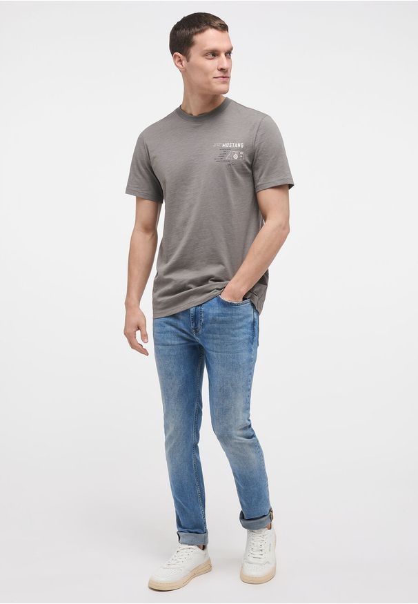 Mustang - MUSTANG Frisco Skinny Męskie Spodnie Jeansowe Denim Blue 1014243 5000 403