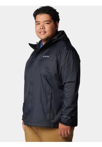 columbia - Płaszcz przeciwdeszczowy męski Columbia Watertight II. Kolor: czarny