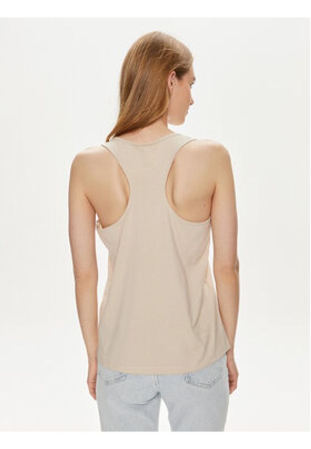 only - ONLY Top Henny 15327669 Écru Regular Fit. Materiał: bawełna