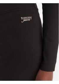 Tommy Jeans Legginsy Kick DW0DW22110 Czarny Flare Fit. Kolor: czarny. Materiał: syntetyk #3