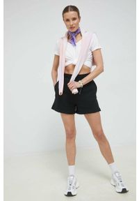 Hollister Co. bluza damska kolor różowy z kapturem wzorzysta. Okazja: na co dzień. Typ kołnierza: kaptur. Kolor: różowy. Materiał: dzianina. Wzór: aplikacja. Styl: casual #4