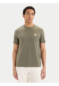 Calvin Klein Jeans T-Shirt LV04RC272G Zielony ciemny Regular Fit. Kolor: zielony. Materiał: bawełna #1
