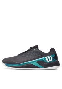 Wilson Buty do tenisa Rush Pro 4.0 Bla Clay WRS333350 Czarny. Kolor: czarny. Materiał: materiał. Sport: tenis