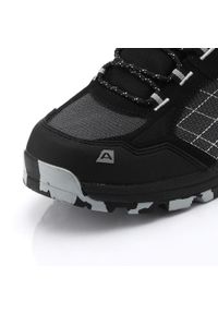 ALPINE PRO - Buty trekkingowe niskie Alpine Pro Lopre Vibram. Kolor: czarny. Materiał: skóra, welur