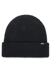 Vans Czapka Core Basic Cuff Beanie VN000QB4BLK1 Czarny. Kolor: czarny. Materiał: akryl, materiał