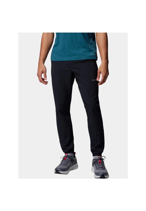 columbia - Spodnie sportowe męskie Columbia Columbia Tech Nylon. Kolor: czarny. Materiał: nylon. Sport: bieganie