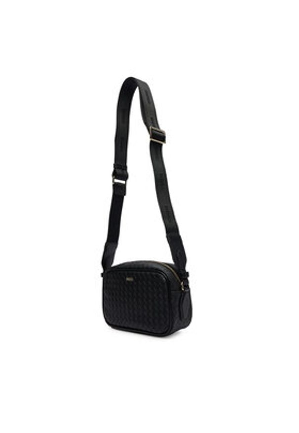 BOSS Torebka 50558012 Czarny. Kolor: czarny. Materiał: skórzane