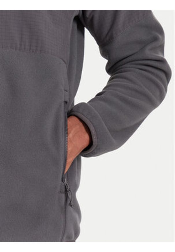 The North Face Polar Glacier NF0A89JJ Szary Regular Fit. Kolor: szary. Materiał: syntetyk