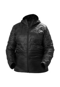 Damska kurtka z kapturem Helly Hansen lifaloft insulator. Typ kołnierza: kaptur. Kolor: szary, wielokolorowy, czarny. Materiał: poliamid. Sezon: zima. Sport: narciarstwo #1