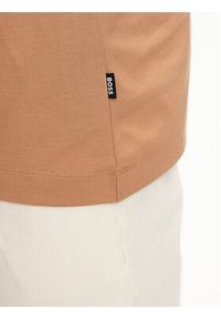 BOSS - Boss T-Shirt Thompson 01 50468347 Beżowy Regular Fit. Kolor: beżowy. Materiał: bawełna #5