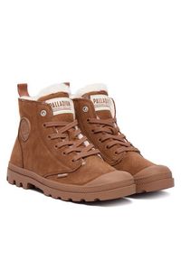 Palladium Trapery Pampa Hi Zip Wl 95982-291-M Brązowy. Kolor: brązowy. Materiał: nubuk, skóra #3