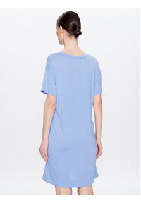 Lauren Ralph Lauren Sukienka codzienna ILN32240 Niebieski Regular Fit. Okazja: na co dzień. Kolor: niebieski. Materiał: syntetyk, wiskoza. Typ sukienki: proste. Styl: casual #2