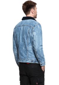 Levi's® - LEVI’S FRESH LEAVES JUSTIN TIMBERLAKE MĘSKA KURTKA JEANSOWA JEANS DŻINSOWA 163650098. Materiał: jeans #5