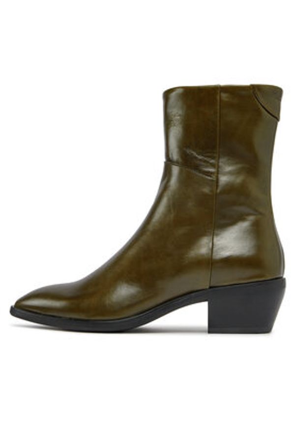 GANT - Gant Botki St Broomly Mid Boot 27541375 Zielony. Kolor: zielony. Materiał: skóra