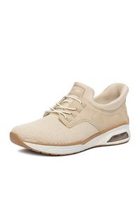 Rieker Sneakersy M5665-60 Beżowy. Kolor: beżowy. Materiał: materiał #8