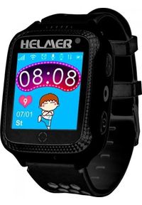 Helmer - Smartwatch HELMER HELMER LK 707 smartwatch / zegarek sportowy LCD Cyfrowy Ekran dotykowy 2G GPS. Rodzaj zegarka: smartwatch. Styl: sportowy