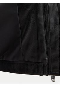 Calvin Klein Jeans Kurtka z imitacji skóry LV047G516G Czarny Regular Fit. Kolor: czarny. Materiał: syntetyk #4