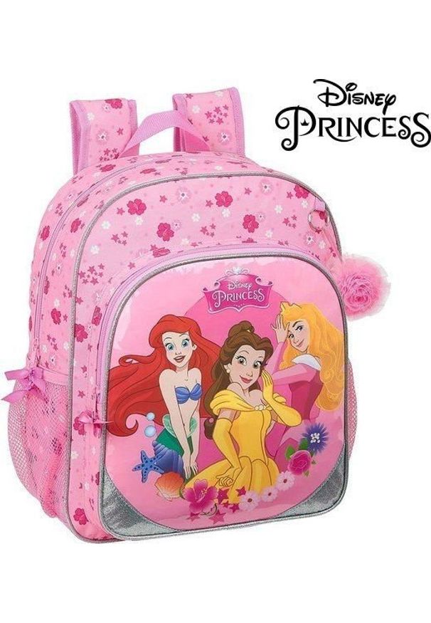 Princesses Disney Plecak szkolny Princesses Disney Express Yourself Różowy. Kolor: różowy. Wzór: motyw z bajki