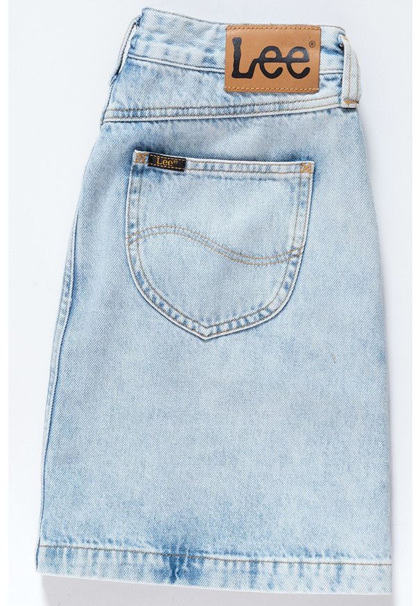 Lee - SPÓDNICA JEANSOWA LEE SEASONAL SKIRT GET LIGHT L38VGGSM 112108344. Materiał: jeans