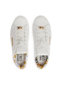 Versace Jeans Couture Sneakersy 76VA3SKL Biały. Kolor: biały #6