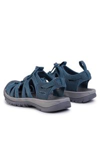keen - Keen Sandały Whisper 1022809 Niebieski. Kolor: niebieski. Materiał: materiał #8