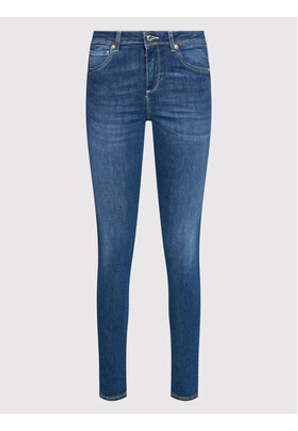 United Colors of Benetton - United Colors Of Benetton Jeansy 4NF1574K5 Granatowy Skinny Fit. Kolor: niebieski