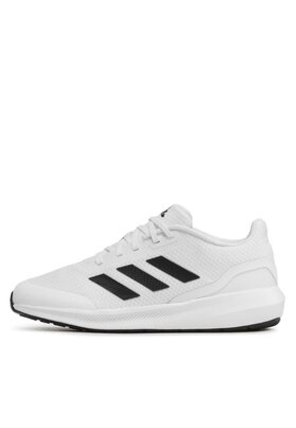 Adidas - adidas Buty do biegania RunFalcon 3 Sport Running Lace Shoes HP5844 Biały. Kolor: biały. Materiał: mesh, materiał. Sport: bieganie