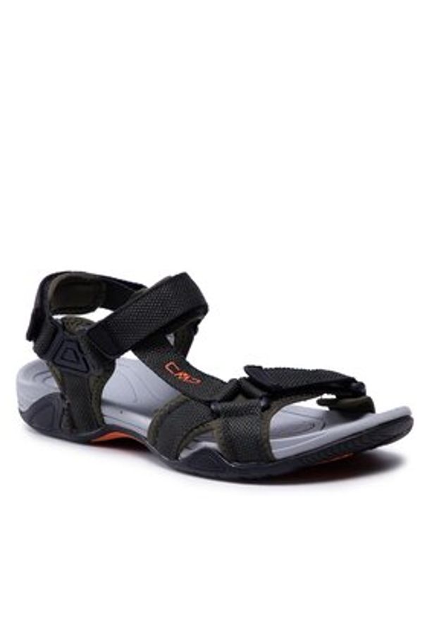 CMP Sandały Hamal Hiking Sandal 38Q9957 Zielony. Kolor: zielony. Materiał: materiał