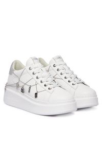 Karl Lagerfeld - KARL LAGERFELD Sneakersy Anakapri KL63546 Biały. Kolor: biały. Materiał: skóra #6