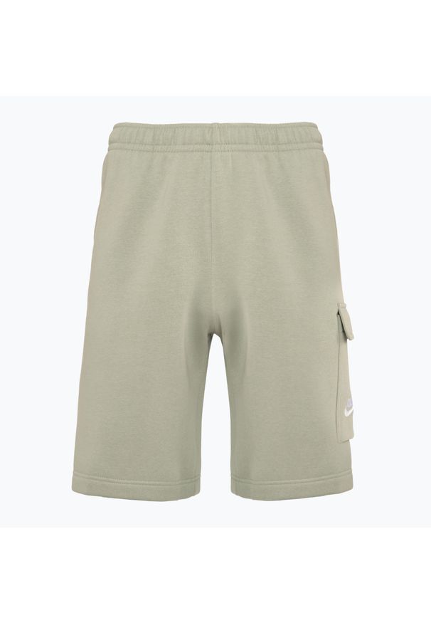 Spodenki męskie Nike Sportswear Club. Kolor: beżowy. Sport: turystyka piesza