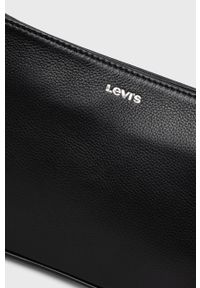 Levi's® - Levi's torebka skórzana kolor czarny. Kolor: czarny. Materiał: skórzane. Styl: biznesowy #3
