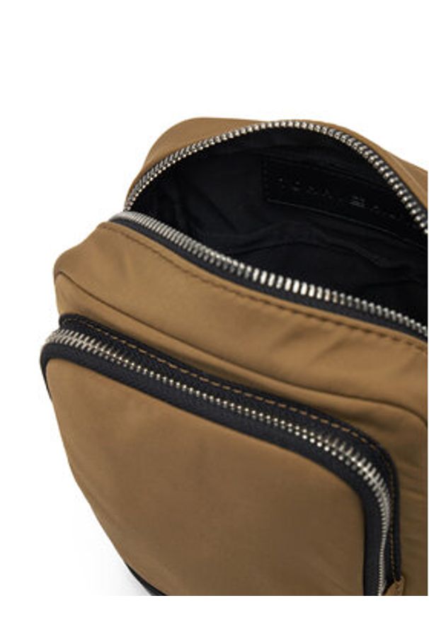 TOMMY HILFIGER - Tommy Hilfiger Saszetka Th Business Mini Reporter AM0AM13190 Brązowy. Kolor: brązowy. Materiał: materiał