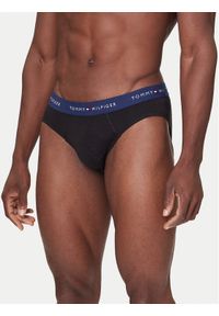 TOMMY HILFIGER - Tommy Hilfiger Komplet 3 par slipów UM0UM03471 Czarny. Kolor: czarny. Materiał: bawełna