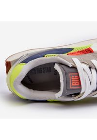 Big-Star - Buty Sportowe Sneakersy Męskie Memory Foam System Big Star NN174344 Szare. Kolor: szary. Materiał: materiał, skóra. Szerokość cholewki: normalna #6