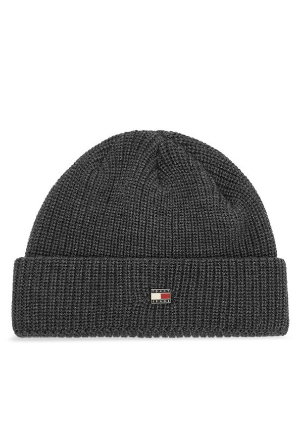 TOMMY HILFIGER - Tommy Hilfiger Czapka AM0AM12635 Szary. Kolor: szary. Materiał: bawełna